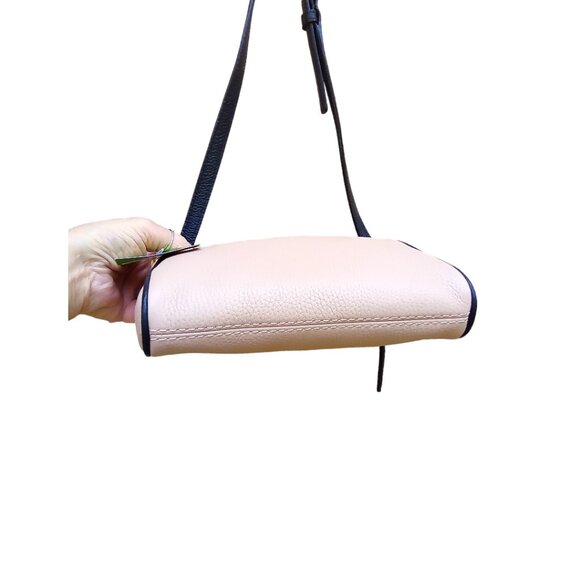 Kate Spade NWT Jackson Street Mini Cayli Ginger Tea & Black Leather $158 - Picture 12 of 13